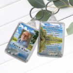 Keyring Countryside Background Memorial