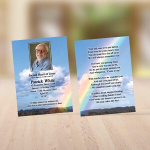 Rainbow Sky Wallet Card